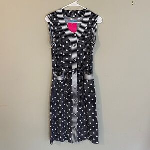 Polka Dot Sleeveless Dress European imported